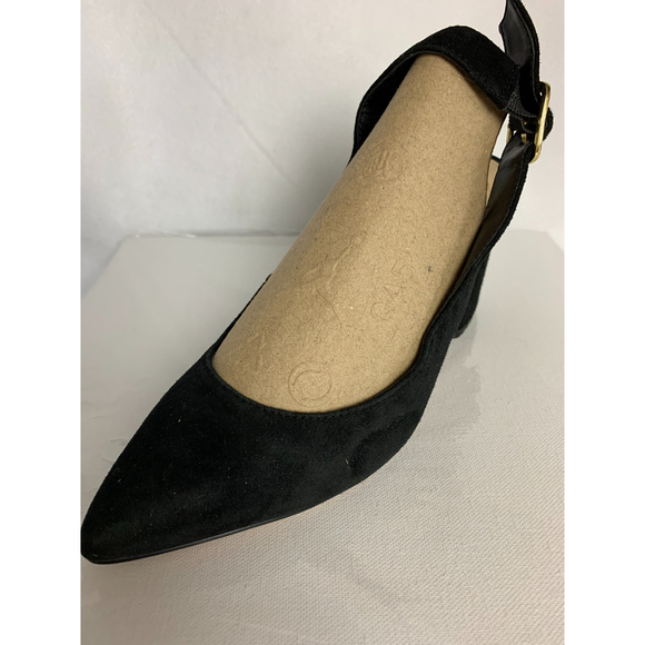 Vince Camuto Black Pointed Toe Sandals Size 6.5 - Picture 5 of 9